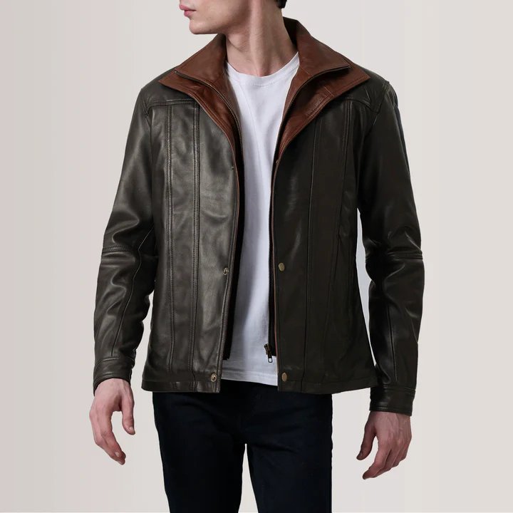 Klen Brown Classic Jacket