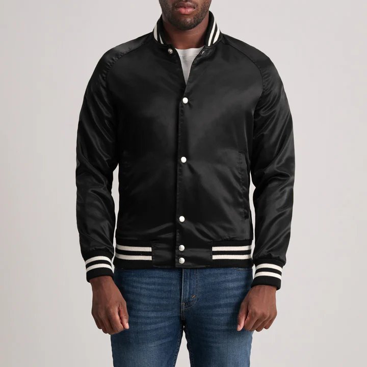 Xander Maroon Varsity Jacket