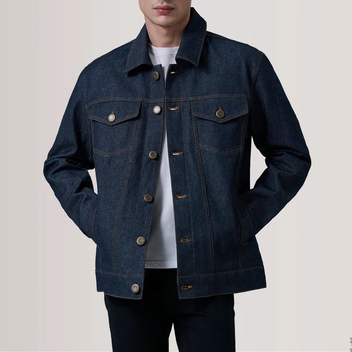 Conard Indigo Blue Denim Trucker Jacket